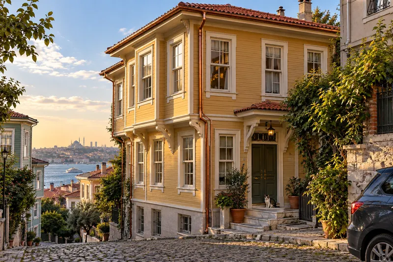 Ahşap konakta çatı restorasyonu, Üsküdar, Çengelköy